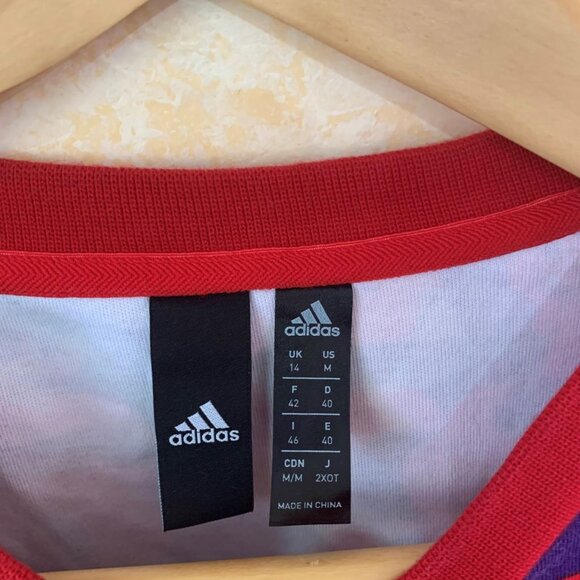 2/$40 adidas CNY collection Fleece long sleeve minidress with pockets - Picture 8 of 11